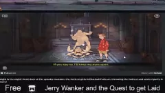 Odtwórz Zabawne poszukiwanie seksu Jerry'ego Wankera w komedii 2D porno