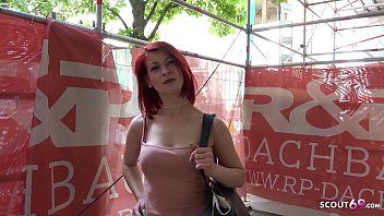 Jouer agataticul rousse sur la terrasse reçoit de l'argent pour xxx