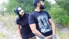Redare Creampie publică pe dealul bântuit: drăguț succubus Tifanny Manson devine impregnat în aer liber