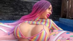play POV Amateur Porno: Hardcore Sex mit Emo Teen Cathy B im Urlaub