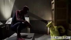 Odtwórz Spiderman XXX 2: Hardcore Teen Treachese z Xander Corvus i Casey Calvert